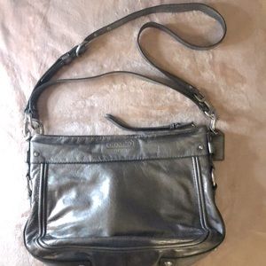 Coach 1941 Metallic Leather Crossbody/Shoulder Bag